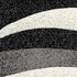 2' X 4' Gray Abstract Dhurrie Area Rug